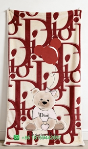 Dior Throw Blankets